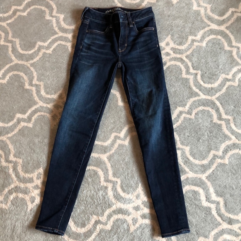 American Eagle High-Rise Jeggings size 00 short